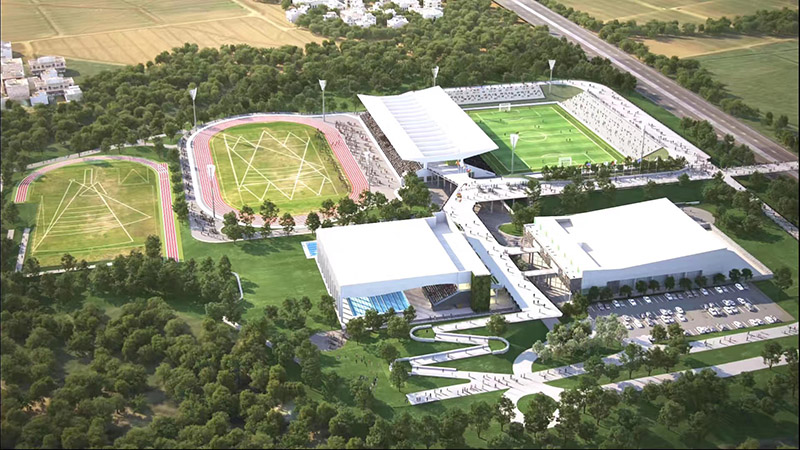 Mauritius St. Pierre Kordovo Integrated Sports Centre Project